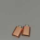 Syntech [2 Pack USB Male to USB3 Female Adapter Compatible with iPhone 16 Pro Max iMac iPad mini/Pro 2023 Pro MacBook Air 2020 and Other Type C Devices, Rose Gold