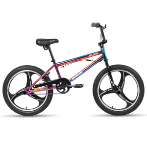 HILAND Kids BMX Bike, Rainbow, 20", 5 Spoked Wheel