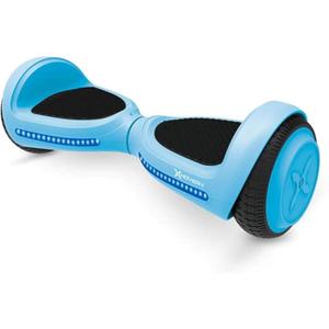 Hover-1 My First Hoverboard Electric Self-Balancing Hoverboard for Kids with 5 mph Max Speed, Dual 150W Motors, 6.3 Tires, 3 Miles Max Range, and LED Headlights (Blue)