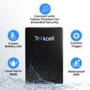 Thin Wallet Tracker Card, Wallet Finder, Smart Bluetooth Locator for Phone, Luggage Tags, Passport, IP67 Waterproof with Built-in 3 Year Battery, iOS Android Compatible,Black