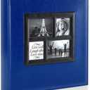 Ywlake Photo Album 4x6 600 Pockets Photos, Extra Large Capacity Family Wedding Picture Albums Holds 600 Horizontal and Vertical Photos Blue