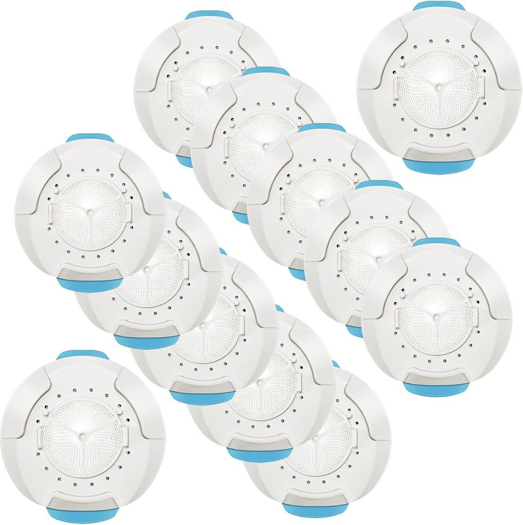 12Packs Airmini Filter Humidx Cartridges Designed for ResMed Airfit F20 CPAP Mask Compatible with AirFit & AirTouch F20 Full-Face Masks Enhances Humidity for Improved Comfort (12)