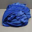 JIAHANNHA Flannel Fleece Blanket Queen Size Royal Blue 90 by 90 Inches Blankets for Couch Sofa Bed 280GSM,Super Soft Plush Cozy and Luxury Warm Bed Blanket for All Season