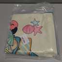 AnyDesign Summer Beach Pillow Cover Funny Gnome Starfish Throw Pillow Case Blue Ocean Beach Cushion Cover for Indoor Outdoor Home Bed Sofa Decoration, 18 x 18 Inch, Set of 4