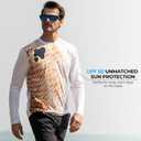 KastKing UPF 50 Fishing Shirts for Men, Long Sleeve Fishing Hiking Shirt, Breathable Moisture Wicking, Sun Shirts for Men (Large)