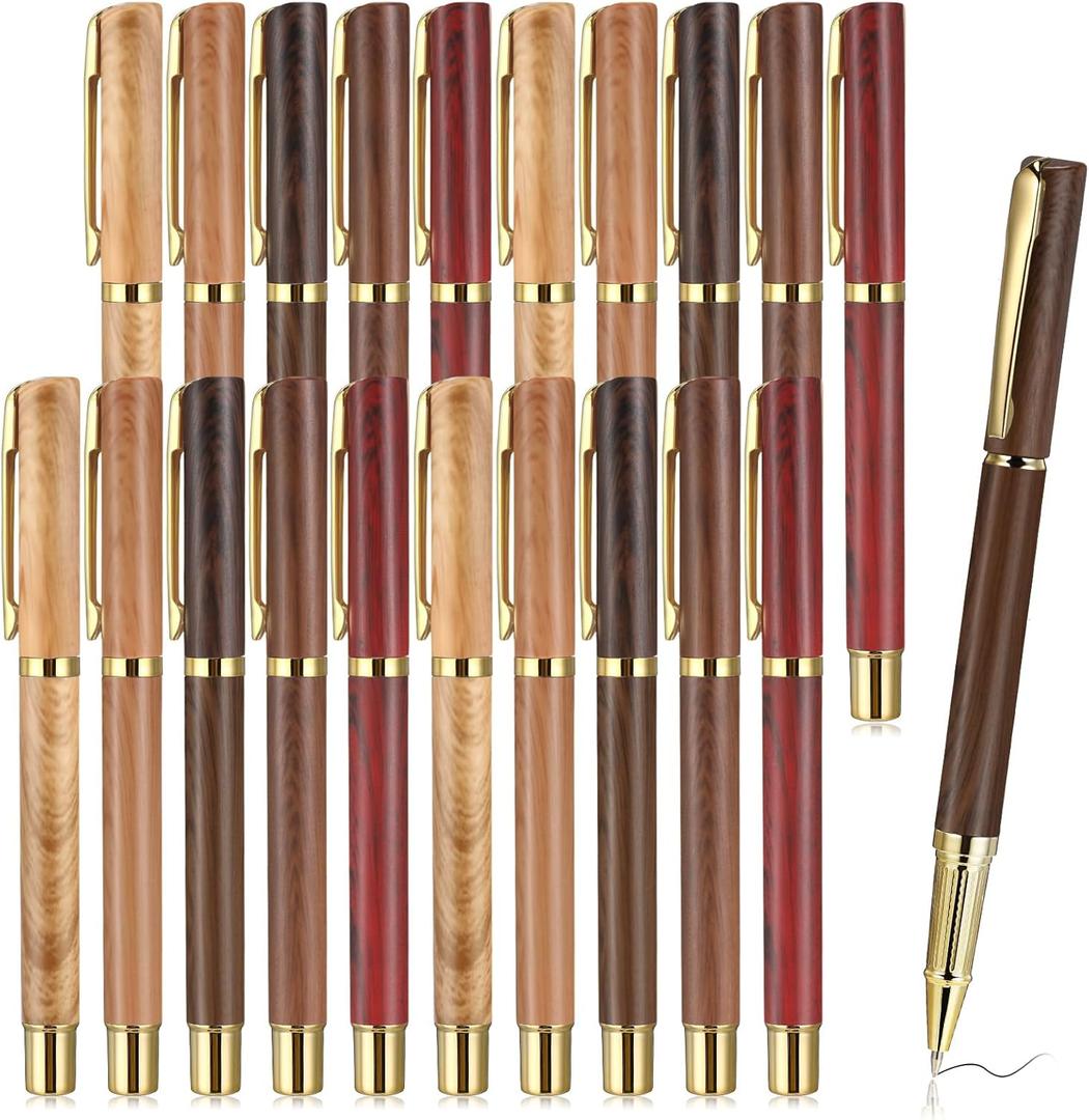 PerKoop 30 Set Thank You Pen Employee Appreciation Ballpoint Pen with Engraved Inspirational Quotes with Box for Thanksgiving Medical Assistants Teacher Student Office Black Ink(Black,Difference)