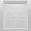 DataComm Electronics 45-8017-1 Multi-Functional Recessed Media Box For Seamless Home & Office Connectivity Solutions, In Wall Box, Hides TV Outlet & Cables (No Receptacle)