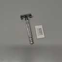 Keropy Double Edge Safety Razor, Single Blade razor for Men & Women, Shaving Razor with 10 Razor Blade, Metal Razor - Silver