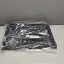 Tecmojo 1U 4-Post Vented Server Rack Mount Shelf,21.7in Deep with Adjustable Depth 13.5-31.8 Inch,Supports to 242 lbs,Universal Tray for 19 Inch AV/Network Equipment Rack,Black