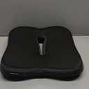 Memory Foam Seat Chair Cushion for Relieves Back Sciatica Pain Tailbone Pain Coccyx Degenerating Disc Orthopedic Osteoarthritis Prostate Cushion Low Back Pain Cushion Hip Shaping (Dark Gray)