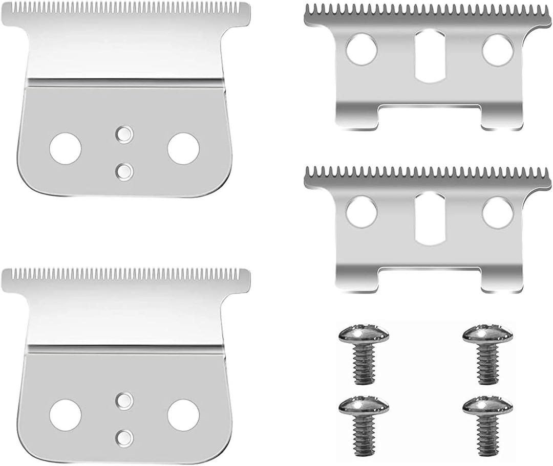 2 Pack T Blades fits for G, GO, GTO, GTX, Headliner LS2, LS3 Replacement,clipper blades,Already assembledSilver