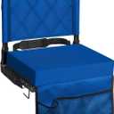 Stadium Seats with Back Support, Padded Bleacher Seat Cushion, 17.1 x 13.5 x 16.5 inches