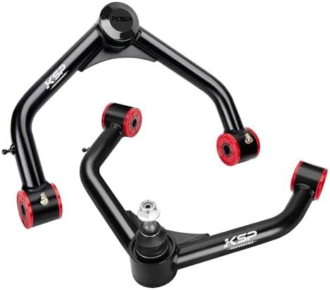 KSP 0-2" OEM Upper Control Arms for Ram 1500 2009-2024, Adjustable UCA Suspension Arms Lift 0-2inch for Dodge Ram Pickup, Replace Factory/Stock Part#55398403AA/68163961AD/68227901AB/522-467/RK643074