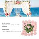 25pcs Artificial Roses, Light Pink Fake Bulks Box for DIY Wedding Bouquets Bridal Shower Centerpieces Party Decorations