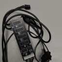 9Pin USB Header Splitter with SATA Power Cable, 9Pin USB Header Male 1 to 4 Female Extension Cable USB 2.0 Splitter Cable Connector for Motherboard, Adapter for CPU, WiFi Receiver, Fans, and RGB Light