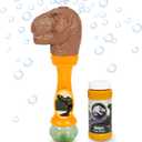 Little Kids Jurassic World Light and Sound Musical Bubble Wand, Includes Bubble Solution