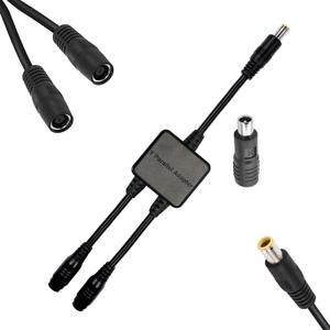Parallel Adapter Cable, 8mm, Solar Combiner Cable, Y Branch, 10.7in, 10A, 45V, 300W, Reverse Current Protection, Compatible with Jackery