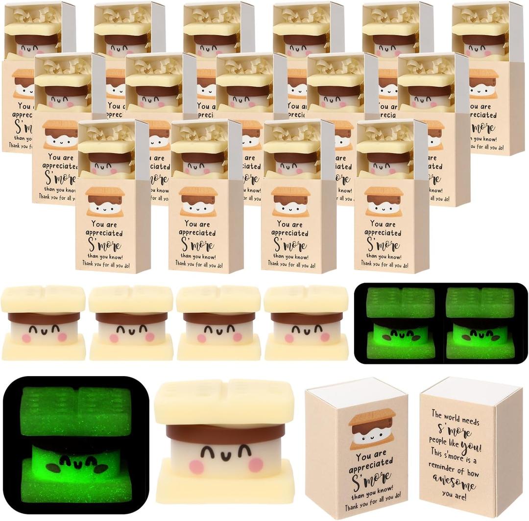 Wettarn 80 Sets S'More Appreciation Gifts