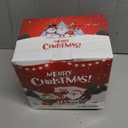 Leyndo 1 Set 5FT Christmas Inflatables Decoration Outdoor Inflatables Duck with Built-in LEDs Lights Giant Blow-up Duck Wear Classic Christmas Hat for Mall Garden Patio Lawn Indoor Party