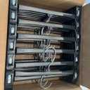 for 30 Pack Strong Pants Hangers Adjustable Clip Nonslip for Trousers Skirt Dress Sl