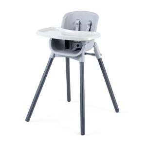 Chicco Zest 4-in-1 Folding High Chair and Youth Stool, Multi-Use Easy Clean | Seasalt/Grey