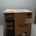 COMFEE' Portable Dishwasher Countertop with 5L Built-in Water Tank, No Hookup Needed, 6 Programs, 360 Dual Spray, 192 High-Temp& Air-Dry Function, Mini Dishwasher for RVs, White