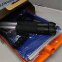 Kids Snow Shovel Snowman Maker Portable Snow Removal Winter Emergency Tools for Car Driveways Use with Extendable Handle Foam Grip Aluminum Wear Strip