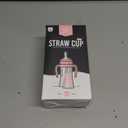 GROSMIMI Spill Proof no Spill Magic Sippy Cup with Straw with Handle for Baby and Toddlers, Customizable, PPSU, BPA Free 10 oz (Pink)