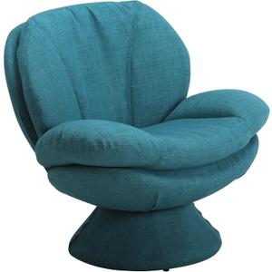 Mac Motion Relax-R Leisure Accent Chair, Round, Blue (PUB-150-UPH)