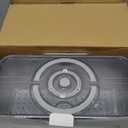 Bread Box with Lid and Handle,New Upgrade Time Recording Bread Storage Container for Kitchen Counter Airtight,Portable Bread Boxes for Homemade Breads, Toast, Bagel, Donut and Cookies(Grey)