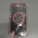 Privacy Case for iPhone 16 Pro Max with 360Stand [Built-in Anti Peeping Screen Protector] [Compatible with MagSafe] [Magnetic Ring ] Full Body Protective Phone Cover 6.9", Pink