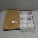 LARGER Compartment - Stackable Water Bottle Organizer Holder - for Stanley & Others' Large Tumbler - Clear Wine Rack, Cup Bottle Holder for Cabinet Home Countertop Fridge Pantry Shelf, 2 Tier Hold 6