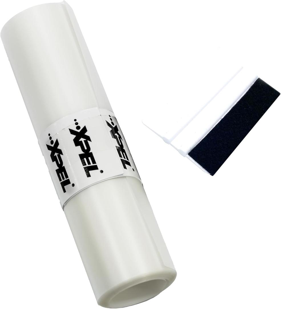 XPEL Gloss Surface Film Roll, 12" x 48", Clear 8mil, Scratch Protection
Clear 8mil protection film helps shield countertops, appliances, vehicles, and surfaces from scratches and wear.