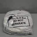 2 Pcs 26 x 18 Inch Unstuffed Pouf Cover Ottoman Foot Rest - No Filler, Faux Rabbit Fur Foot Stool Floor Bean Bag Floor Chair Storage for Living Room Bedroom Home Decor(Beige)