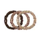 SLIP Amazon Exclusive Skinny Scrunchies: Anti-Crease, Anti-Breakage Slipsilk Design Protects Delicate Hair | Includes 3 Pure Silk Scrunchies, Basics