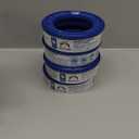 Amazon Brand - Mama Bear Diaper Pail Refills for Genie Pails, Unscented, 2160 Count (8 Packs of 270)