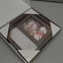 HELORAY 25th Wedding Anniversary Picture Frame Gifts for Couple Unique 25 Silver Anniversary Presents 25 Year Anniversary Decorations Gifts for Husband Wife Friends Parents Her Him