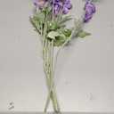 6PCS Cosmos Flowers Artificial Silk Cosmos Flowers 24”Purple Cosmos Artificial Flowers Clematis Silk Cosmos Wild Flowers Long Stem for Wedding Party Kitchens Home Decoration(Purple)