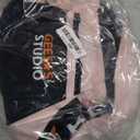 2 Piece Outfits for Women Varsity Jacket Skirt Sets Birthday Club Going Out Outfits Lightweight Motorcycle Outfit Streetwear Pink Size L