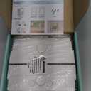 Outlet Cover BOX Baby Proofing (2 Pack) Patented Dual-Lock for Much Better Toddler Proofing, Easier Operation, Simple 3 Step Install with Included Screws. Provides Extra Space Inside for Plugs (White)