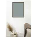 Kate and Laurel Framed Fabric Pinboard 19 x 25, Printed Linen Decorative Bulletin Board for Use as a Vision Board or Wall Organization, Matinee Black Bronze Frame