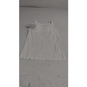 Womens Modal Built-in Bra Padded Camisole Yoga Tanks Tops (0-2, Tk-white)