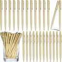 Fuutreo 25 Pack Wedding Gold Pens Bulk Gold Metal Pens Slim Ballpoint Retractable Ballpoint with Black Ink Mini Conical for Wedding Favors Guests, Office Business Teachers,1.0 mm