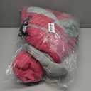 Full Body Dog Coat - Warm Fleece Jacket for Extra Large Dogs, Turtleneck Winter Coats with Harness, Reflective Dog Snowsuit Windproof Puffer Jackets with Legs for Great Dane, Pink 3XL