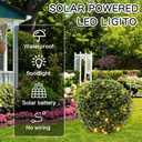7.9'' Artificial Boxwood Topiary Ball Artificial Topiary Ball for Outdoors with Solar Powered Led Light for Garden, Wedding, Balcony, Patio, Office, Home Decor