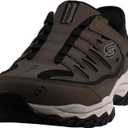 Skechers Men's Afterburn M. Fit Ridgeburn Hands Free Slip-in Loafers (10.5, Brown)