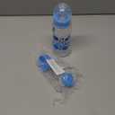 Hands-Free Baby Bottle - Anti-Colic Nursing System 9 oz Baby Bottle with Fast Flow Nipple/Teat 3m+ with Tube Straw Feeding System for Toddler (1 Bottle - Blue)