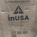 InUSA ROYAL 32-Inch Extra-Large Hardside Spinner Luggage Lightweight Brown