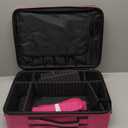 Ochine Travel Makeup Case Cosmetic Case Storage Multilayer Cosmetic Makeup Train Case Portable Makeup Bag Large Cosmetics Makeup Box Organizer with Shoulder Strap for Women Girls (Ship from USA)