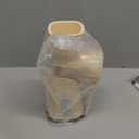 SUSTEAS Rotary Cheese Grater with Handle - Vegetable Shredder with 5 Well-designed Blades & Strong Suction Base, Round Mandoline Slicer & Food Chopper for Kitchen, with Blade Storage Box(Beige)